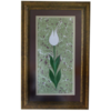 Osmanisches Ebrubilder -  Weisse Tulpe